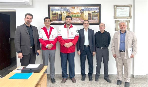 MPO’s Board Members meet the President of the Iranian Red Crescent Society.